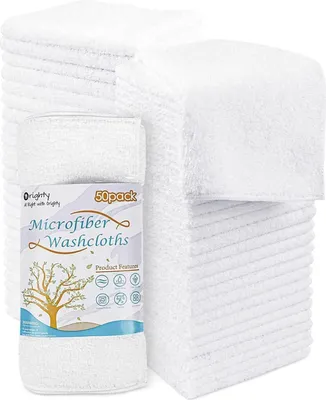 Produktbild von Orighty Mikrofaser-Handtücher Set 50 Stück 30,5x30,5cm - Saugfähig & Weich