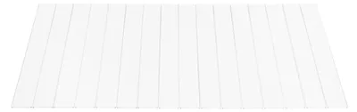 Immagine prodotto di Copertura per vasca da bagno - Rivestimento pieghevole per vasca e vassoio da bagno - Dimensioni 170x70 cm - Materiali: PVC e acciaio inossidabile - Impermeabile, isolante termico, sicuro per gli animali domestici - Colore: bianco