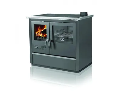 Obrázek produktu pro TIM SISTEM, sporák na TP NORTH 8,73 kW, pravý, černý