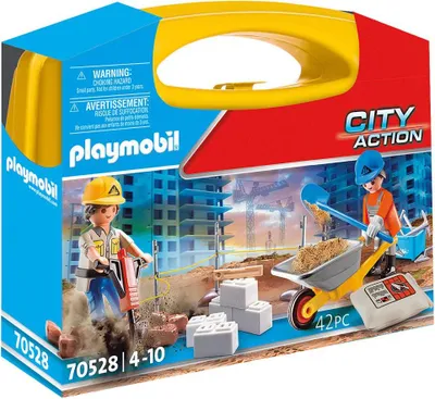 Produktbild von PLAYMOBIL City Action 70528 Bauspielzeug
