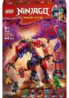 Produktbild von LEGO® Ninjago® 71832 Chaosdrache Donnerzahn