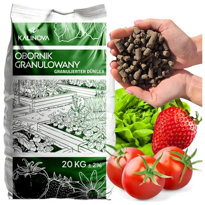 Produktbild von Granulierter Mist 20 l - Hochwertig - Nährstoffreich - Für Garten und Balkon - Düngemittel - organischer Dünger