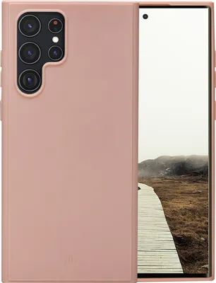 Produktbild von Samsung Galaxy S22 Ultra Hülle - Silikon - dbramante1928 Backcover - Rosa
