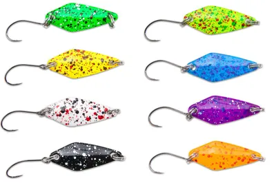 Produktbild von Iron Trout Spotted Spoon - Forellenspoon, Gewicht:3g, Sänger Farbe:green spotted