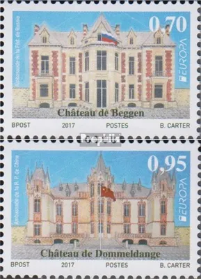 Produktbild von Briefmarken Luxemburg 2017 Mi 2126-2127 (kompl.Ausg.) postfrisch Burgen und Schlösser