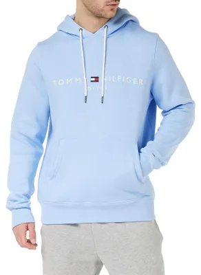 Productafbeelding van Tommy Hilfiger heren hoodie met logo, blauw
