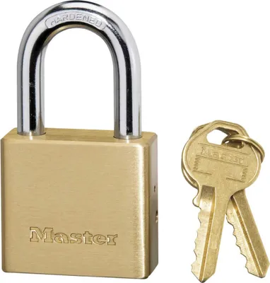 Image de Master Lock Cadenas en laiton massif à 5 tiges 575EURD