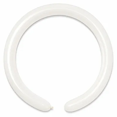 Immagine prodotto di Palloncini da modellare 260 (D4) Tubi Animator Italian, Bianco, 100 pz.