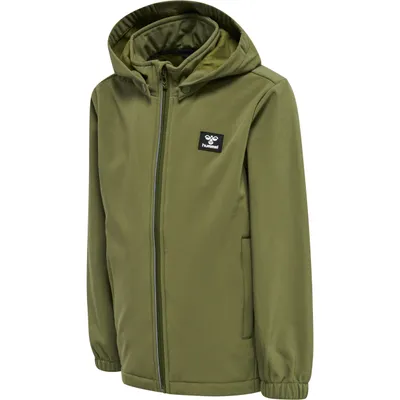 Produktbild von hummel hmlMARS SOFTSHELL JACKET - CAPULET OLIVE - 104/110