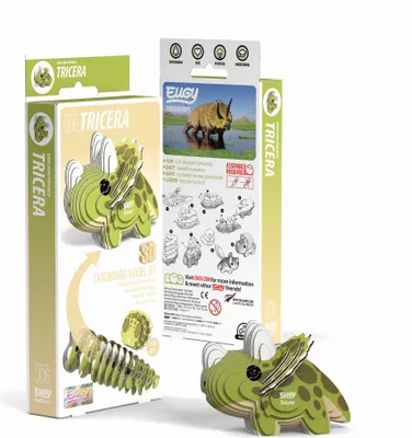 Produktbild von EUGY - 3D Bastelset Triceratops