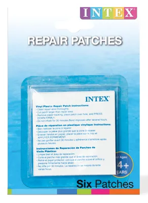 Produktbild von Intex 59631, Patch, Vinyl, 6 Stück(e), 14 Jahr(e), 158,8 mm, 114,3 mm