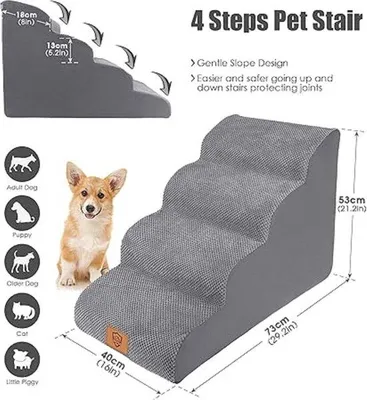 Image de Maison, niche pour animaux, niche pour chiens, 73 cm (L) x 40 cm (l) x 53 cm (H)