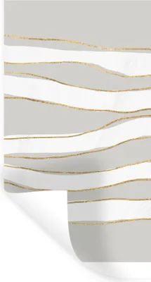 Produktbild von MuchoWow® Wandtattoo Wandsticker Wandaufkleber Linie - Abstrakt - Muster 40x80 cm Selbstklebend und Repositionierbar - Repositionierbar - Wasser abweisend