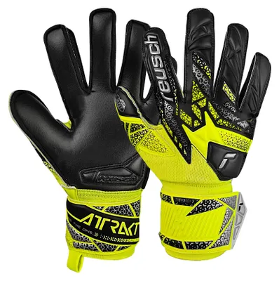 Produktbild von Reusch Torwarthandschuhe Attrakt Silver Junior mit Expanse Cut 2025 safe yell/silver/black 7