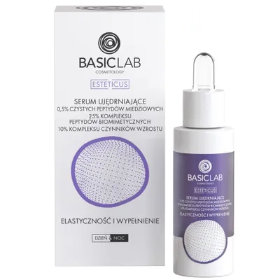 Produktbild von BasicLab Firming Serum with 0.5% Pure Copper Peptides