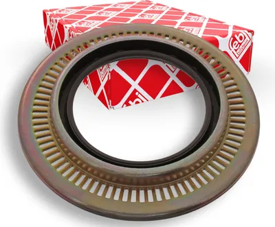Produktbild von FEBI BILSTEIN Wellendichtring Radlager 11256 Links Rechts für MAN L 2000 10mm 16mm FPM (Fluor-Kautschuk) 76mm 100mm