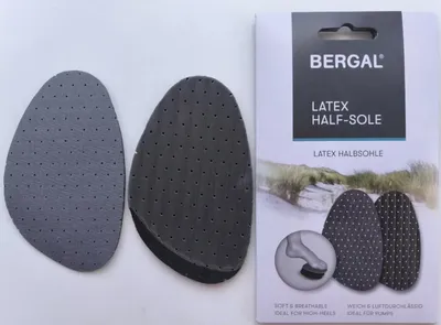 Produktbild von Bergal Latex Halbsohle Latex Halb Sohlen Frischesohlen Einlagen Gr. 35 - 36