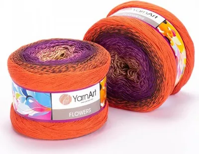 Produktbild von Degradé Garn 250g, 4-fädig, 55% Baumwolle 45% Polyacryl zum Stricken & Häkeln