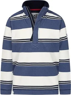 Produktbild von Lazy Jacks - Sweatshirt für Jungen, Piqué LJ162 (104) (Denim)