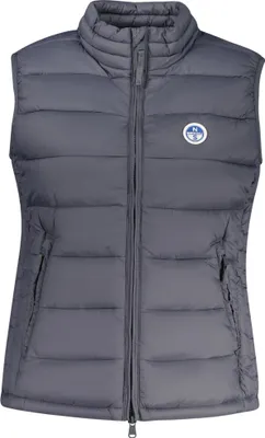 Produktbild von Damen Weste Grau: Wasserabweisend, 4 Taschen, Umweltfreundlich