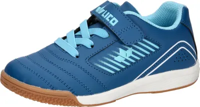 Produktbild von LICO Jungen Klett Halbschuh mit Zierschnürung blau türkis 28