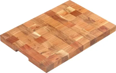 Image de Planche à découper 50x34x3,8 cm Bois d'acacia massif