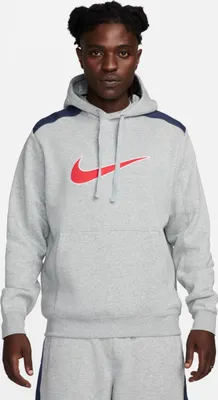 Obrázok produktu pre NIKE M NSW SP FLC HOODIE BB Mikina Pánska sivá S