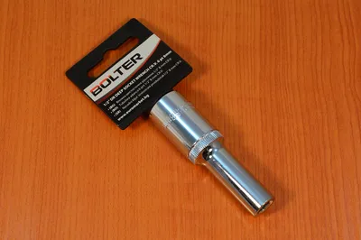 Produktbild von Stecknuss Steckschlüssel Einsätze tief Nüsse lang Nuss 6 kant - 1/2" - 8mm