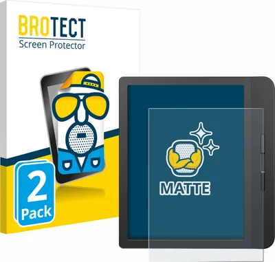 Produktbild von 2x BROTECT Schutzfolie für Tolino Vision 5 Displayschutz Displayschutzfolie Folie Matt Entspiegelungsfolie