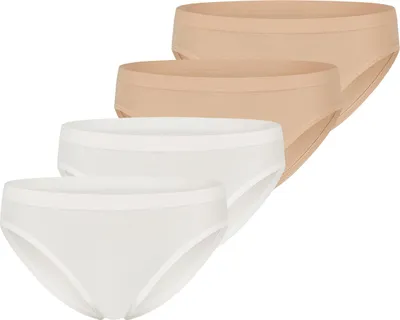 Produktbild von sloggi 4er Pack GO Sense Slip High leg Slip im modernen puristischen Design, Super weich und komfortabel, Mit kleinem Heatseal Markenschriftzug über dem Beinabschluss