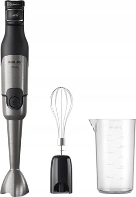 Produktbild von Philips Stabmixer der Serie 5000 HR2682/00 1200 W Stahl LED-Anzeige