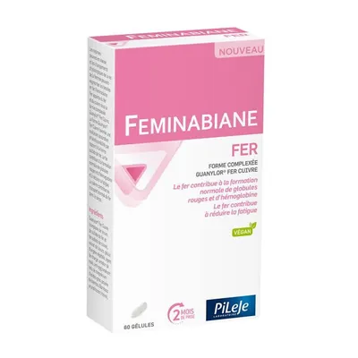 Obrázok produktu pre Pileje Feminabiane Iron 60 kapsúl
