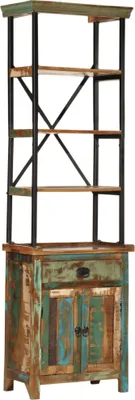 Image de Maison Exclusive - Meuble haut 55x30x180 cm, en bois massif Altholz