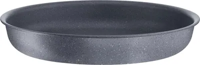 Produktbild von Tefal Natural Force L3960402, Rund, Allzweckpfanne, Schwarz, Mineralia +, Aluminium, Keramik, Gas, Induktion, Versiegelte Platte