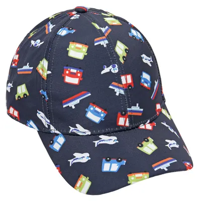 Produktbild von Leoberg Kinder Cap Mütze - Basecap Baseball-Cap Schirmmütze in 101091-blau-24