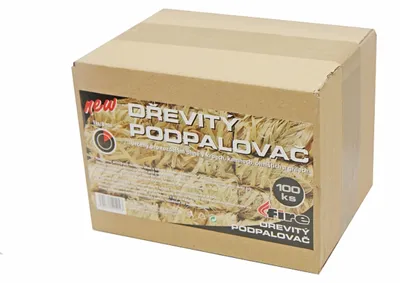 Obrázek produktu pro Dřevitý podpalovač box 100ks/36mm
