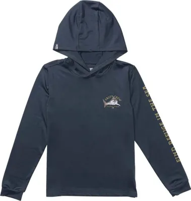 Produktbild von Salty Crew Lurking Sunshirt Langarm-rashguard Blau L Jungen Blau L