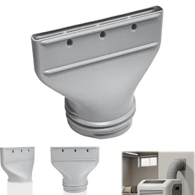Flacher Abluftschlauch-Adapter 130/150 mm für Klimaanlagen