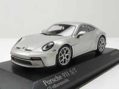 Produktbild von Minichamps 1:43 PORSCHE 911 (992) S/T – 2023 – SILVER
