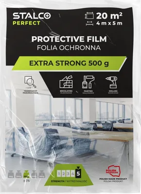 Produktbild von STALCO Malfolie 4x5m extra stark 500g Perfect