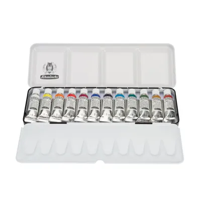 HORADAM GOUACHE Metallkasten mit 12 x 5 ml Schmincke 72 716 097