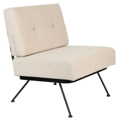 Produktbild von Zuiver Bowie Loungesessel Bouclé Beige