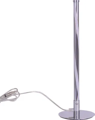 Produktbild von Näve Leuchten LED Tischleuchte h: 40cm "TWIST" LED Tischleuchte h: 40cm "TWIST" Tischleuchten - LED Tischleuchte h: 40cm "TWIST", Tischlampe im Modern Style, aus Metall und Kunststoff in chrome, 40 cm hoch, Ø 13,5 cm, inkl. LED – Schnurschalter