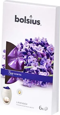 Obrázek produktu pro Bolsius Aromatic 2.0 True Sents Vosk 6ks Levandule