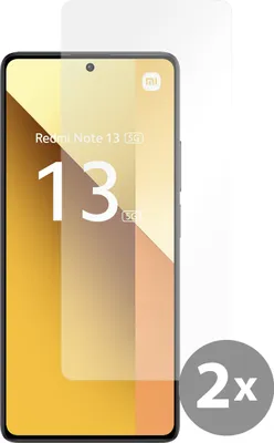 Produktbild von Schutzfolie Xiaomi Redmi Note 13 5G - Panzerglas - Cazy - Transparant