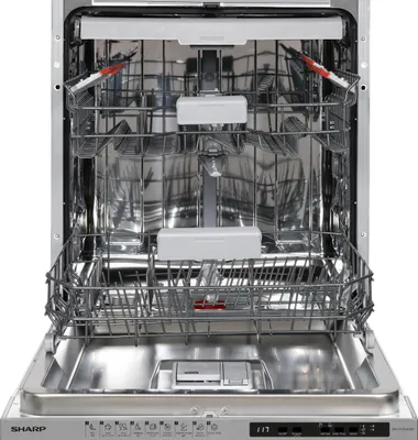 Produktbild von Sharp Geschirrspüler vollintegriert | Einbauspülmaschine 60 cm | 14 Maßgedecke | 9 Programme | QW-NI25I44BX-DE