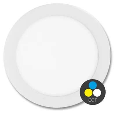 Obrázek produktu pro Ecolite SMD kruhový 17,5 cm 12 W CCT IP44 960 lm LED-WSL-CCT/12W/BI