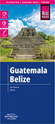Immagine prodotto di Mappa Reise Know-How Guatemala, Belize (1:500.000)