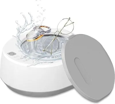Productafbeelding van Ultrasoon reiniger voor tandprotheses en brillen, 340 ml - Geschikt voor sieraden en horloges.