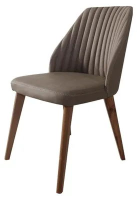 Image de Salle à manger Textile Chaise Design Luxe Fauteuil rembourré Chaises 1x Fauteuil Meubles